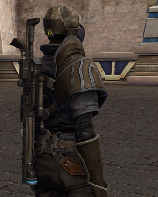 Noble Decurion Armor Set Back from Star Wars: The Old Republic.