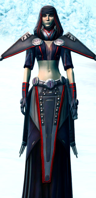 Omniscient Master Armor Set Outfit from Star Wars: The Old Republic.