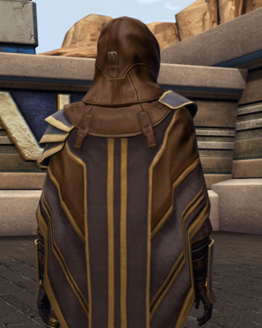 Onderon Guardian Armor Set Back from Star Wars: The Old Republic.
