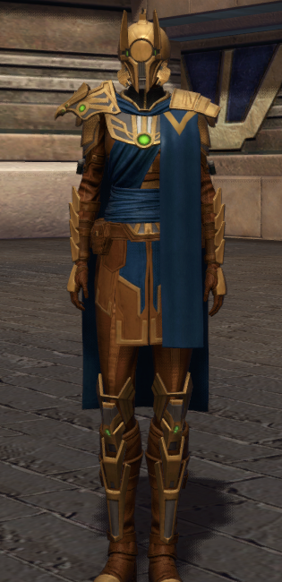 Onderonian (Gold) Armor Set Outfit from Star Wars: The Old Republic. - OUTFIT Onderonian (Gold) Armor Set Outfit from Star Wars: The Old Republic.