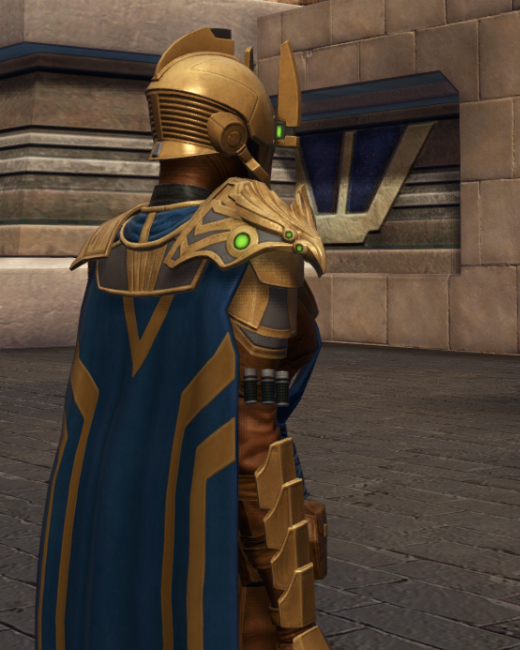 Onderonian (Gold) Armor Set Back from Star Wars: The Old Republic. Onderonian (Gold) Armor Set Back from Star Wars: The Old Republic. - BACK