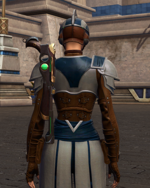 Onderonian Guard Armor Set Back from Star Wars: The Old Republic.