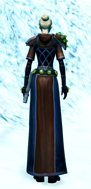 Order of Zildrog Armor Set player-view from Star Wars: The Old Republic.