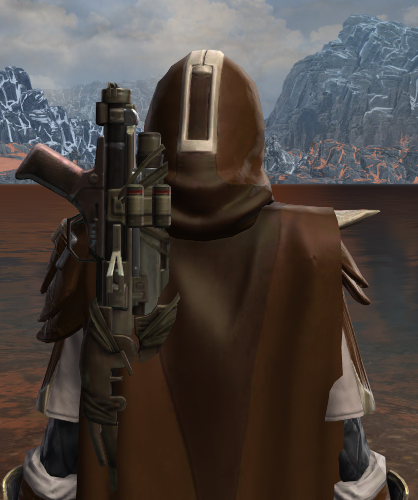 Ossus Explorer Armor Set detailed back view from Star Wars: The Old Republic.