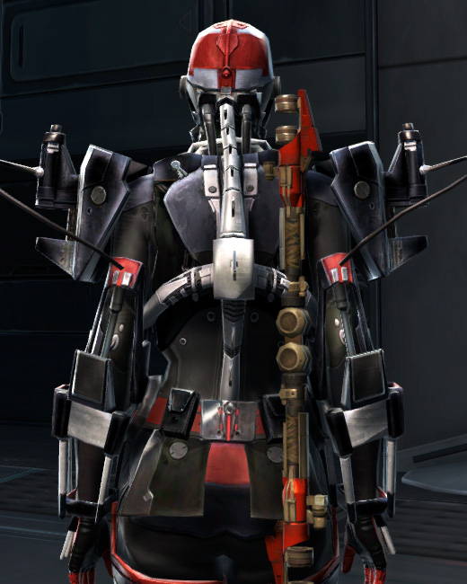 Ottegan Aegis Armor Set Back from Star Wars: The Old Republic.