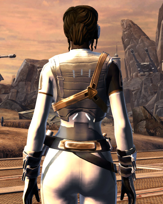 Overwatch Officer Armor Set Back from Star Wars: The Old Republic.