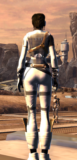 Overwatch Officer Armor Set player-view from Star Wars: The Old Republic.