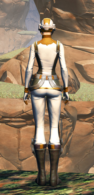 Overwatch Security Armor Set player-view from Star Wars: The Old Republic.
