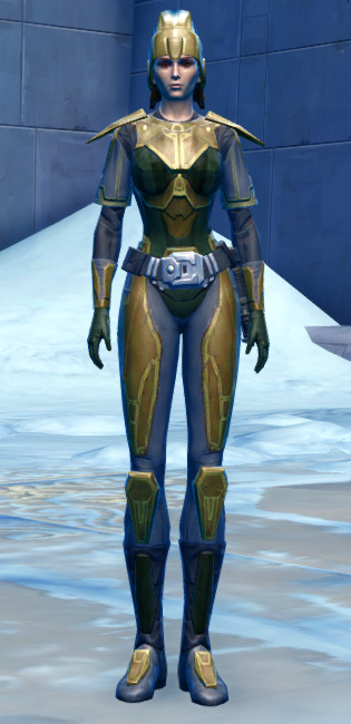 Panteer Loyalist Armor Set Outfit from Star Wars: The Old Republic.