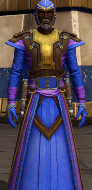 Patient Defender (no hood) dyed in SWTOR.