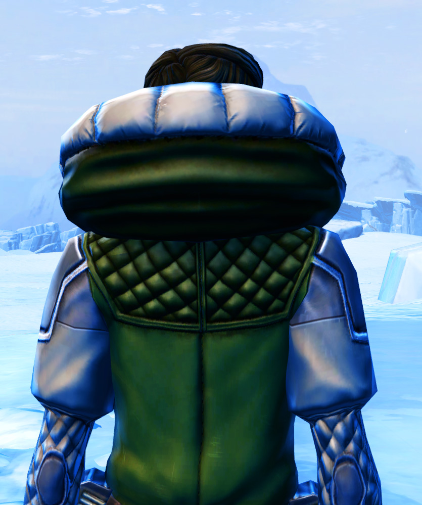 Polar Exploration Armor Set detailed back view from Star Wars: The Old Republic.