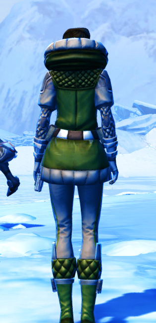 Polar Exploration Armor Set player-view from Star Wars: The Old Republic.