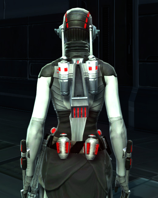 Potent Combatant Armor Set Back from Star Wars: The Old Republic.