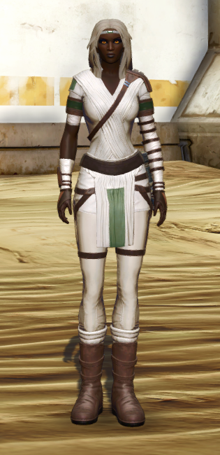 Pragmatic Master Armor Set Outfit from Star Wars: The Old Republic.
