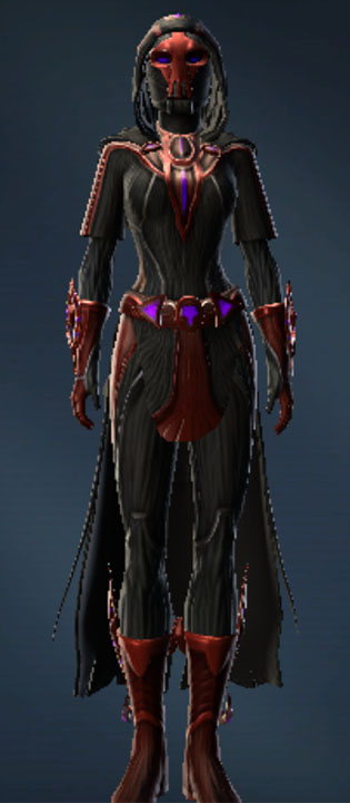 Dread Harbinger Armor Set Outfit from Star Wars: The Old Republic.