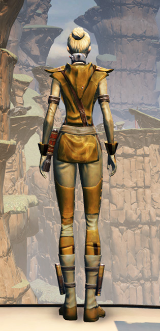 Prisoner Armor Set player-view from Star Wars: The Old Republic.