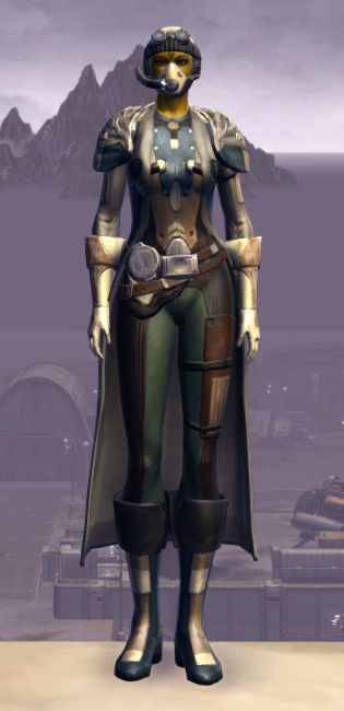 Quadranium Onslaught Armor Set Outfit from Star Wars: The Old Republic.