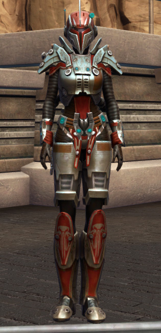 Rakata Boltblaster (Imperial Armor Set Outfit from Star Wars: The Old Republic.