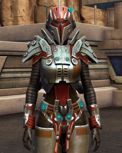 Rakata Boltblaster (Imperial Armor Set Preview from Star Wars: The Old Republic.