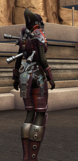 Rakata Demolisher (Imperial) Armor Set player-view from Star Wars: The Old Republic.