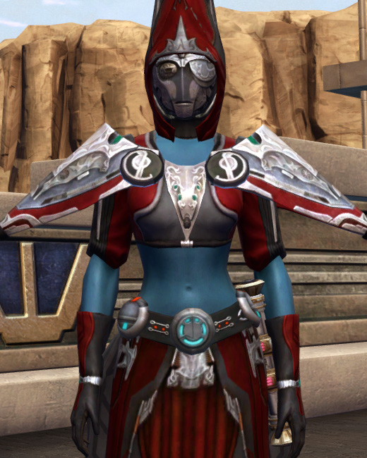 Rakata Force-Lord (Imperial) Armor Set Preview from Star Wars: The Old Republic.