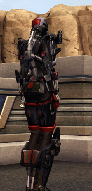 Rakata Pummeler (Imperial) Armor Set player-view from Star Wars: The Old Republic.