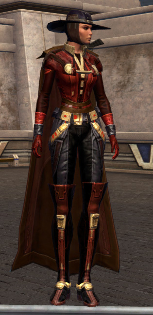 Rakata Targeter (Republic) Armor Set Outfit from Star Wars: The Old Republic.