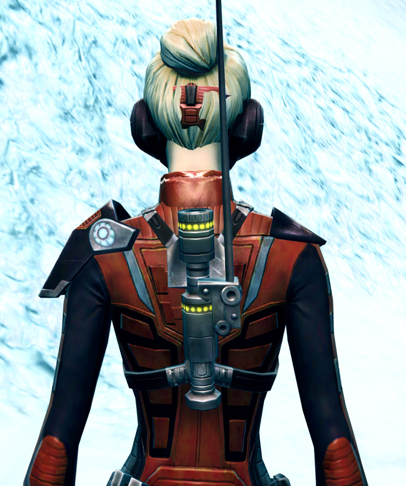 Recon Spotter Armor Set detailed back view from Star Wars: The Old Republic.
