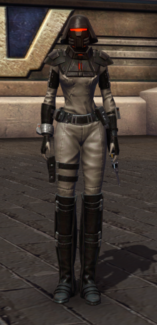 Reconstructed Apprentice Armor Set Outfit from Star Wars: The Old Republic.