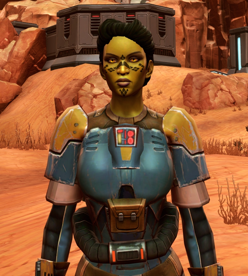 Refurbished Scrapyard Armor Set from Star Wars: The Old Republic.