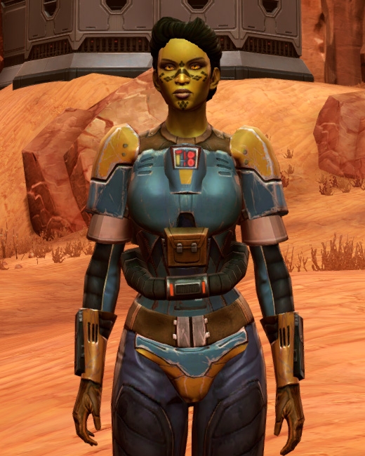 Refurbished Scrapyard Armor Set Preview from Star Wars: The Old Republic.