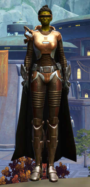 Reinforced Diatium Armor Set Outfit from Star Wars: The Old Republic.
