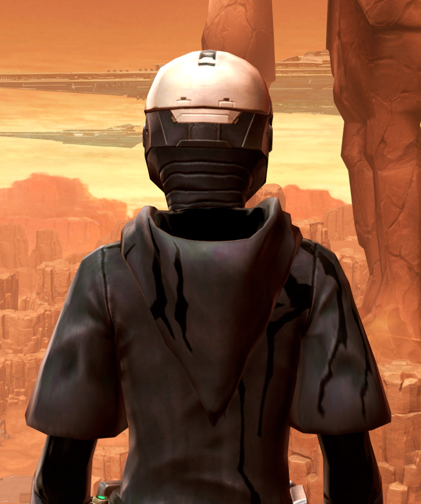 Reinforced Phobium Armor Set detailed back view from Star Wars: The Old Republic.