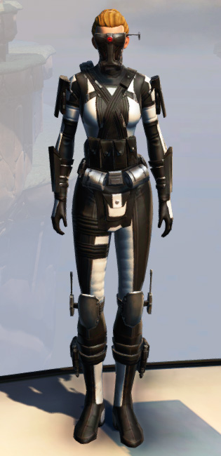 Remnant Dreadguard Agent Armor Set Outfit from Star Wars: The Old Republic.