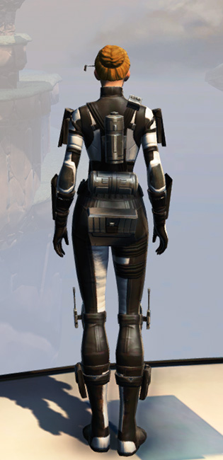 Remnant Dreadguard Agent Armor Set player-view from Star Wars: The Old Republic.