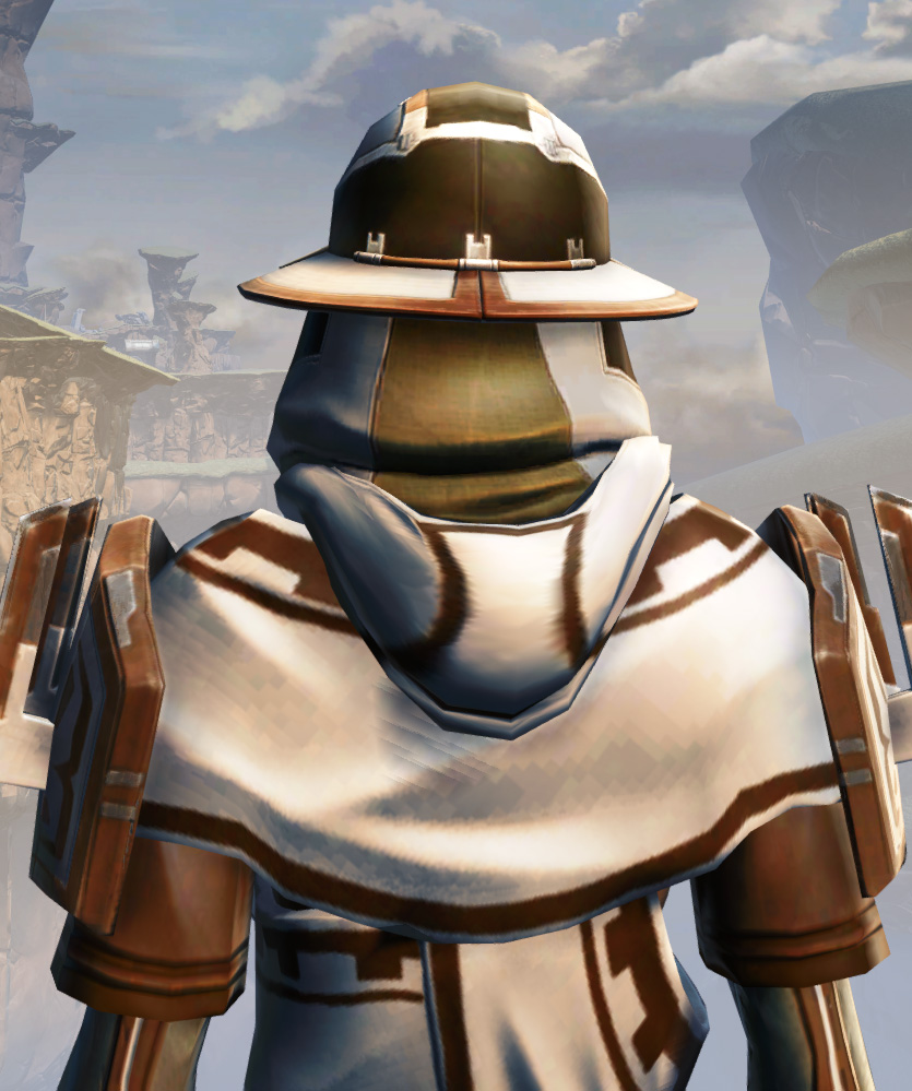 Remnant Resurrected Consular Armor Set detailed back view from Star Wars: The Old Republic.