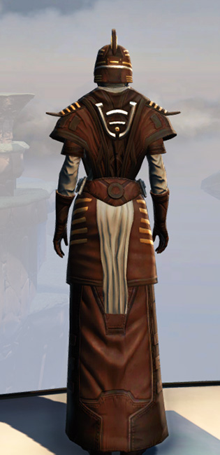 Remnant Underworld Consular Armor Set player-view from Star Wars: The Old Republic.