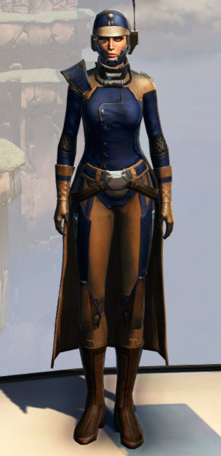 Remnant Yavin Agent Armor Set Outfit from Star Wars: The Old Republic.
