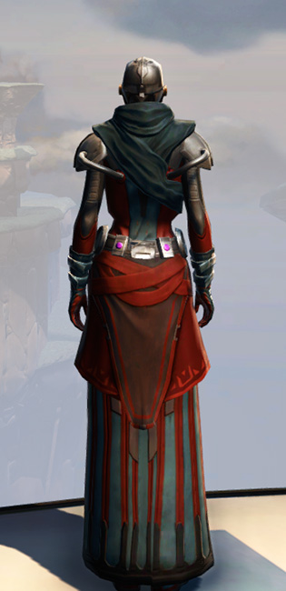 Remnant Yavin Inquisitor Armor Set player-view from Star Wars: The Old Republic.