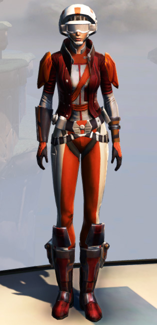 Remnant Yavin Smuggler Armor Set Outfit from Star Wars: The Old Republic.