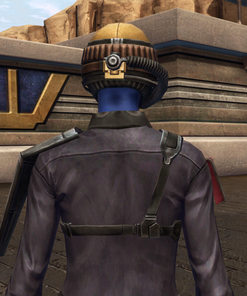 Repositioning Armor Set detailed back view from Star Wars: The Old Republic.
