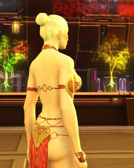 Republic Dancer Armor Set Back from Star Wars: The Old Republic. Republic Dancer Armor Set Back from Star Wars: The Old Republic. - BACK
