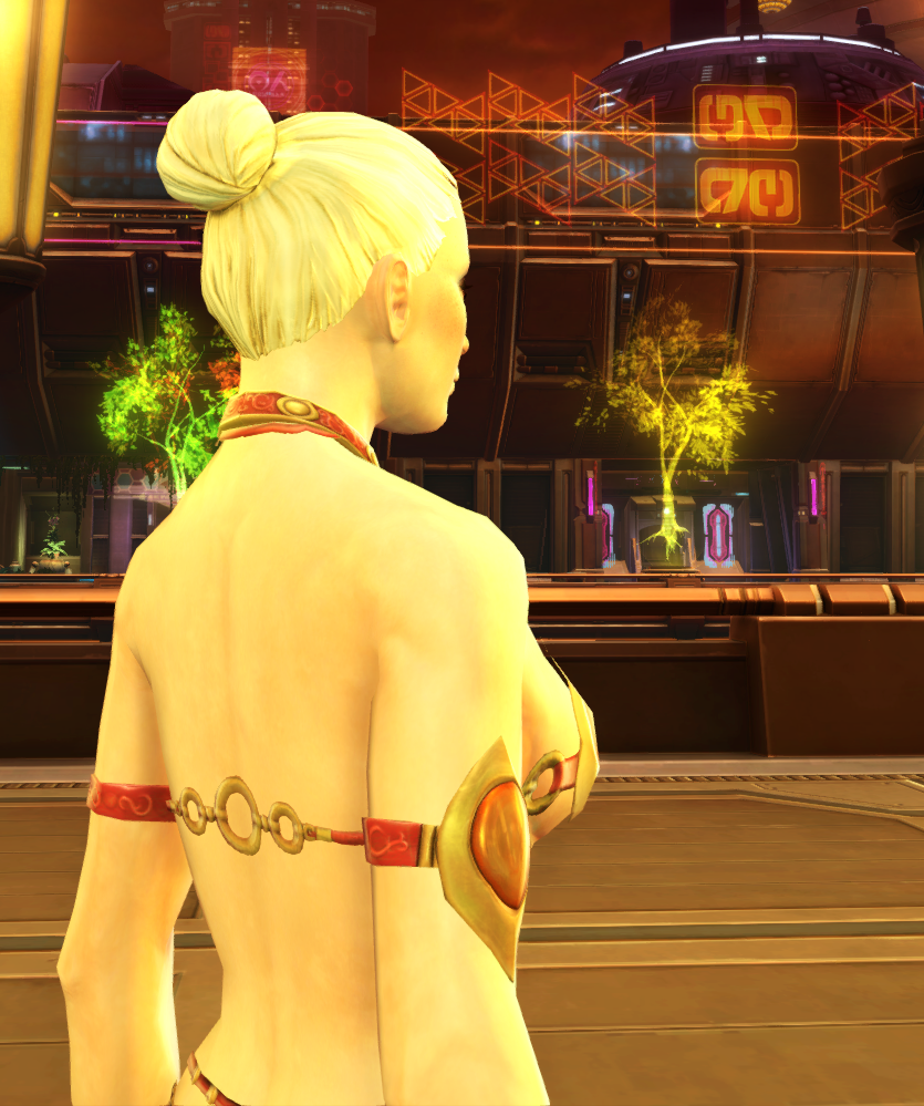 Republic Dancer Armor Set detailed back view from Star Wars: The Old Republic. - DETAILS Republic Dancer Armor Set detailed back view from Star Wars: The Old Republic.