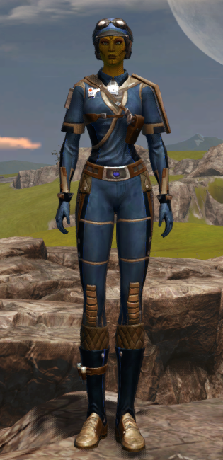 Republic Officer Armor Set Outfit from Star Wars: The Old Republic. - OUTFIT Republic Officer Armor Set Outfit from Star Wars: The Old Republic.