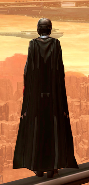 Resilient Lacqerous Armor Set player-view from Star Wars: The Old Republic.