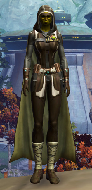 Resilient Lacqerous Armor Set Outfit from Star Wars: The Old Republic.