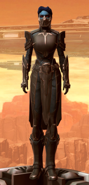 Resilient Warden Armor Set Outfit from Star Wars: The Old Republic.