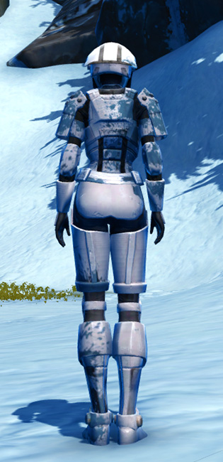 Resolute Protector Armor Set player-view from Star Wars: The Old Republic.