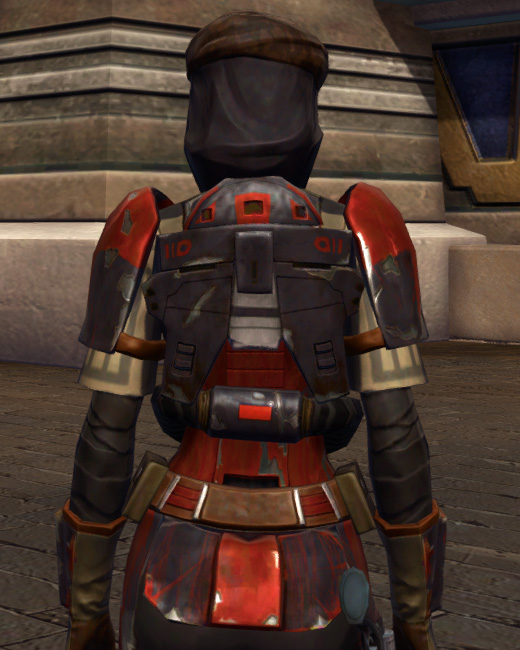 Right Price Armor Set Back from Star Wars: The Old Republic.