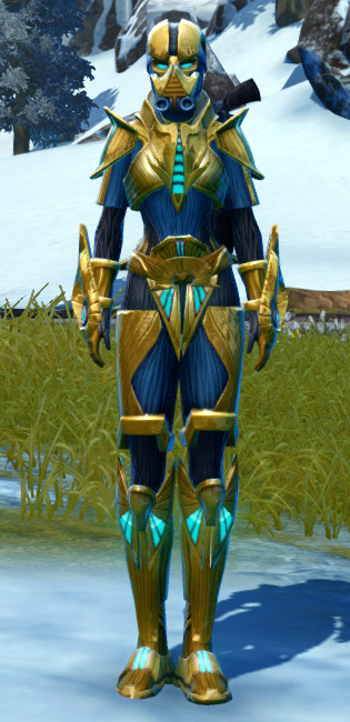 Righteous Enforcer Armor Set Outfit from Star Wars: The Old Republic.